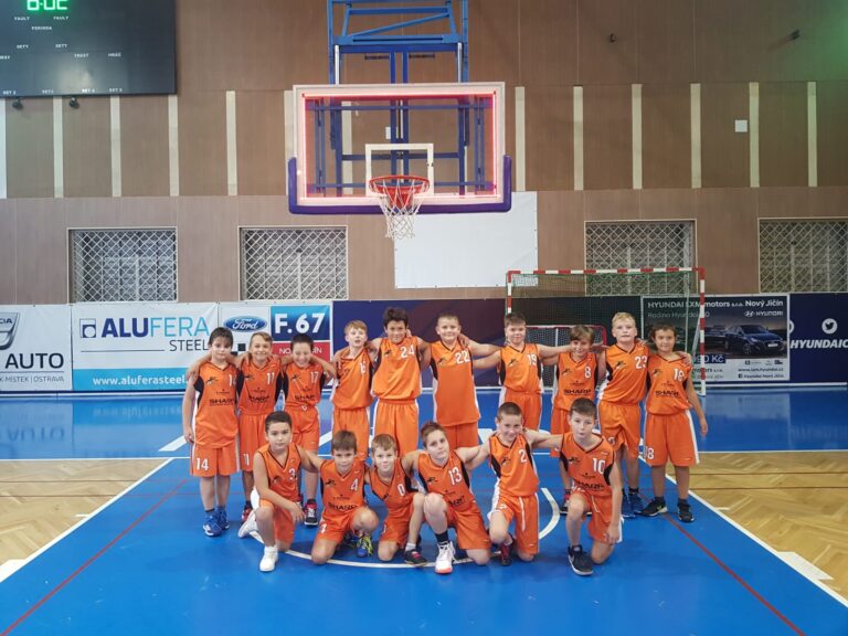 Nejmladší minižáci U11 se zúčastnili nadregionálního turnaje ČBF v Novém Jičíně.