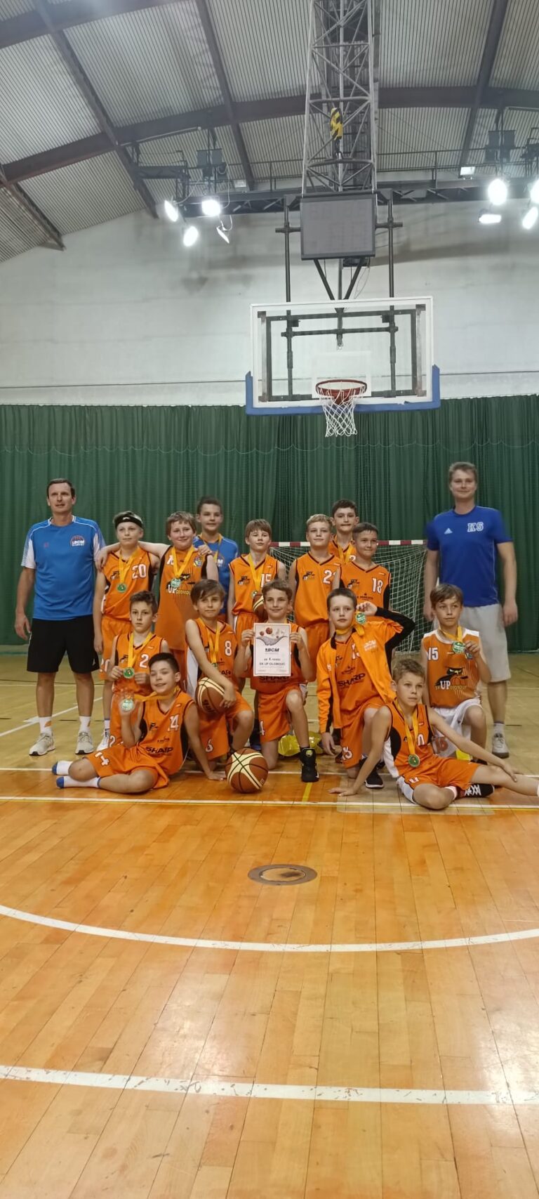 Kluci U11 zakončili sezónu 1. místem na domácím turnaji! 🥇