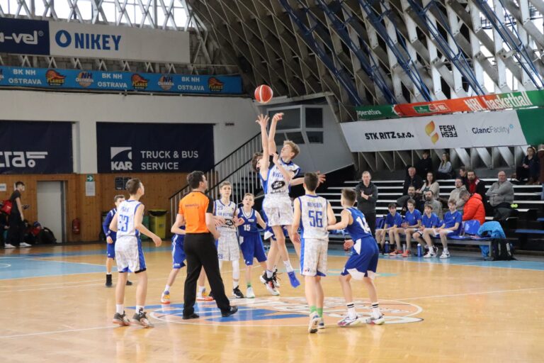 U14 proti NH Ostrava