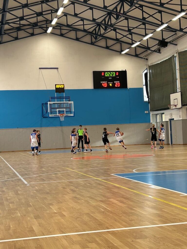 U11 doma s BK Mohelnice