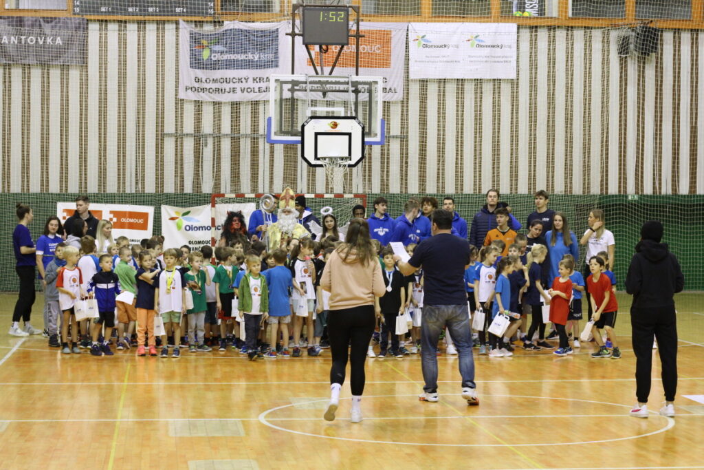 Společný basketbalový zážitek dětí